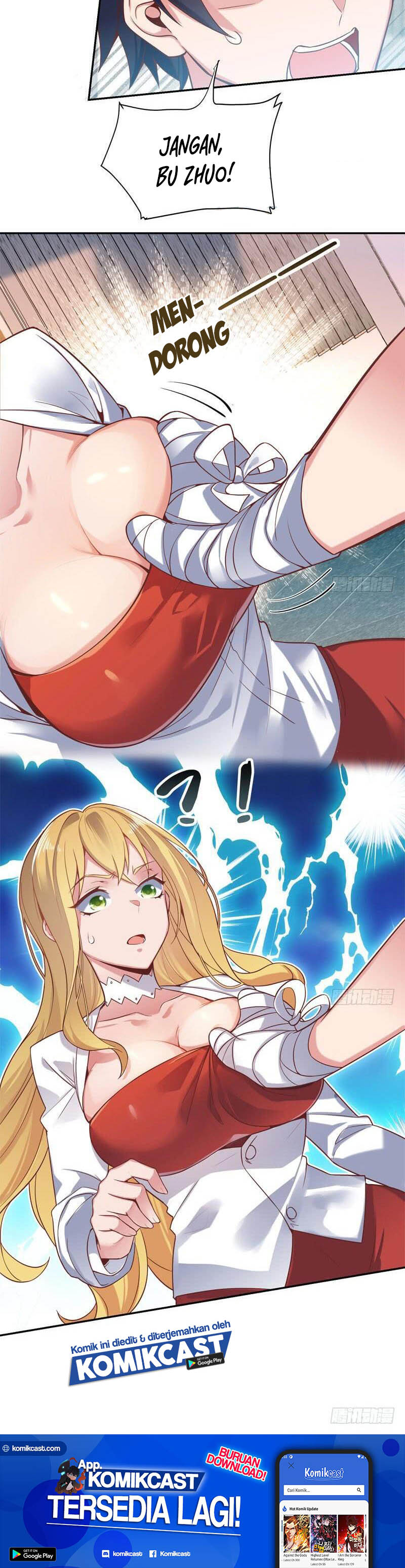 Carrying The Goddess Along Chapter 43 Bahasa Indonesia